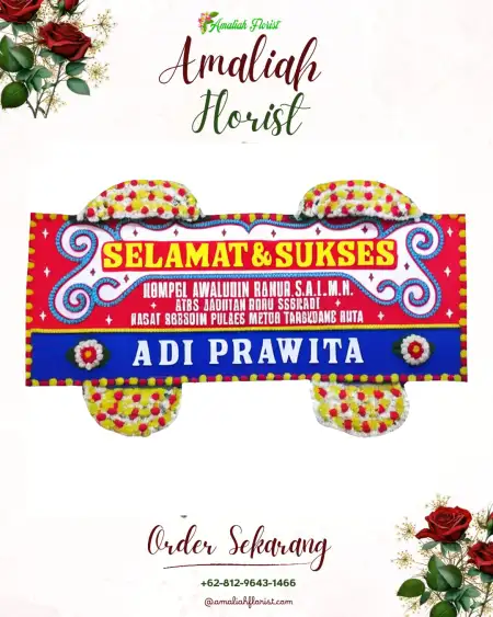Papan Bunga Ucapan Selamat Kuripan Kidul